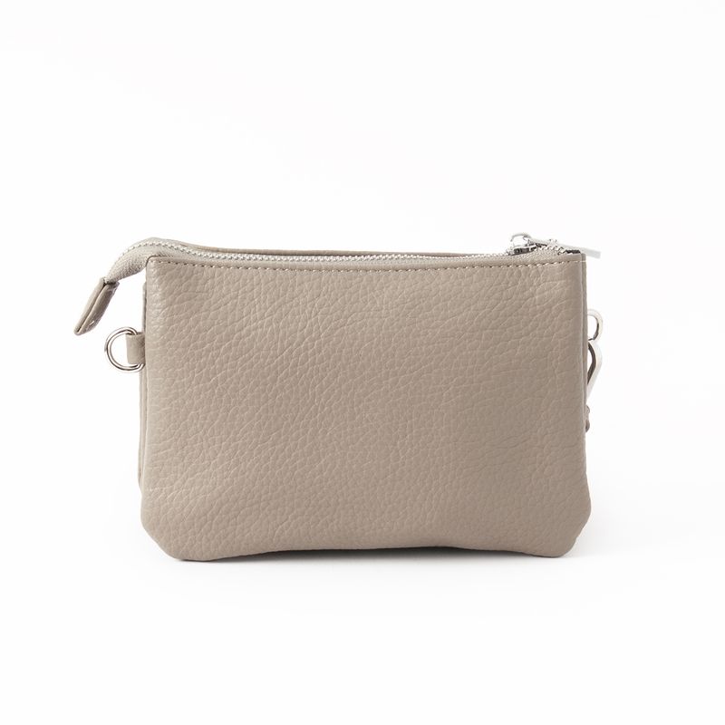 Anna clutch - kald beige