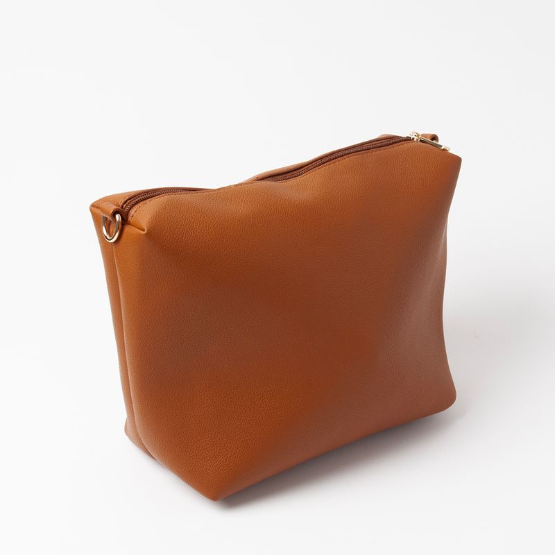 ALINE makeupbag - cognac