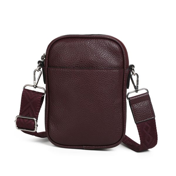 Huvudbild Honey mobilväska burgundy - liten väska i ...