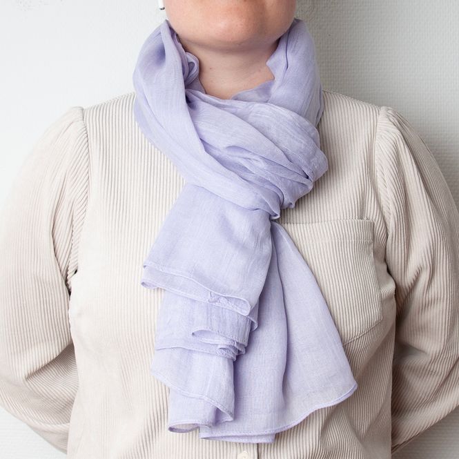 Huvudbild Scarf i modal - lavendel