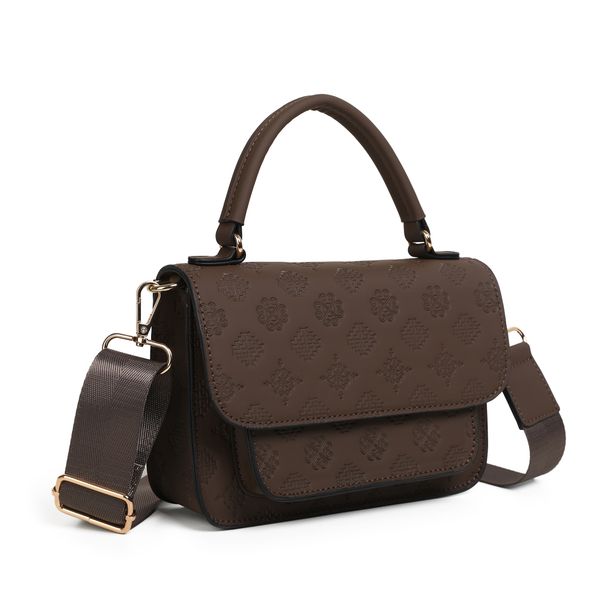 Huvudbild Hillevi clutch brun - stilren väska i ...