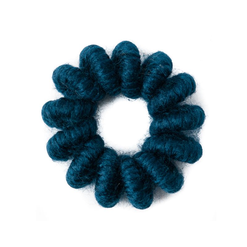 Hårstickningsspiral - marinblå