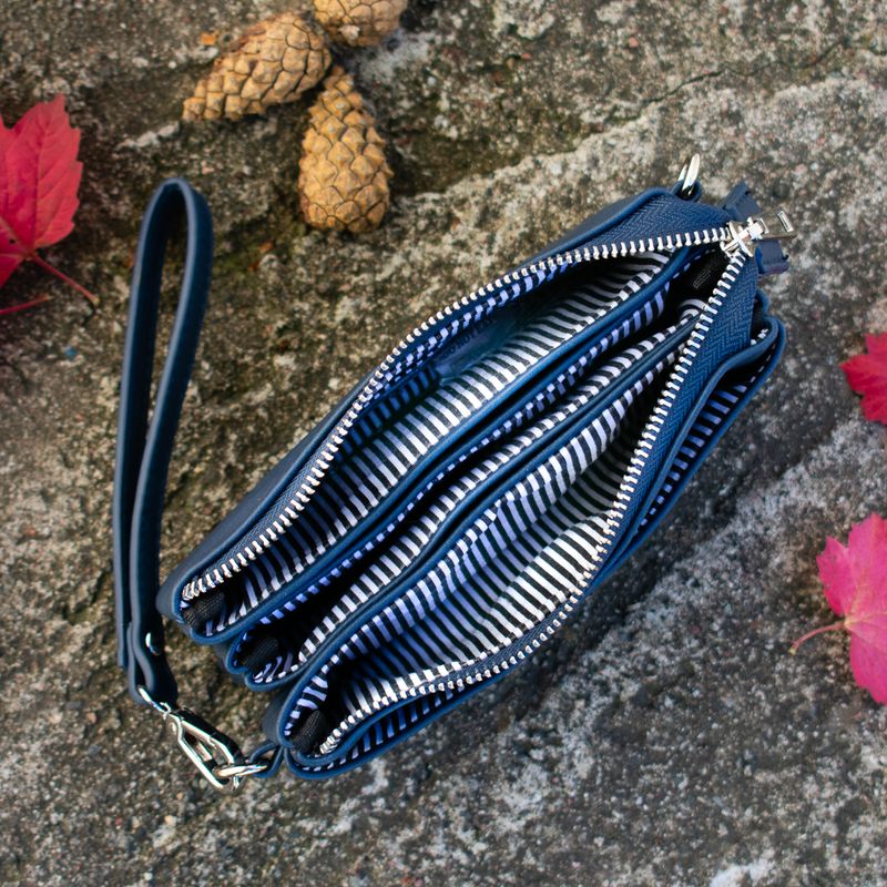 Anna clutch - marine