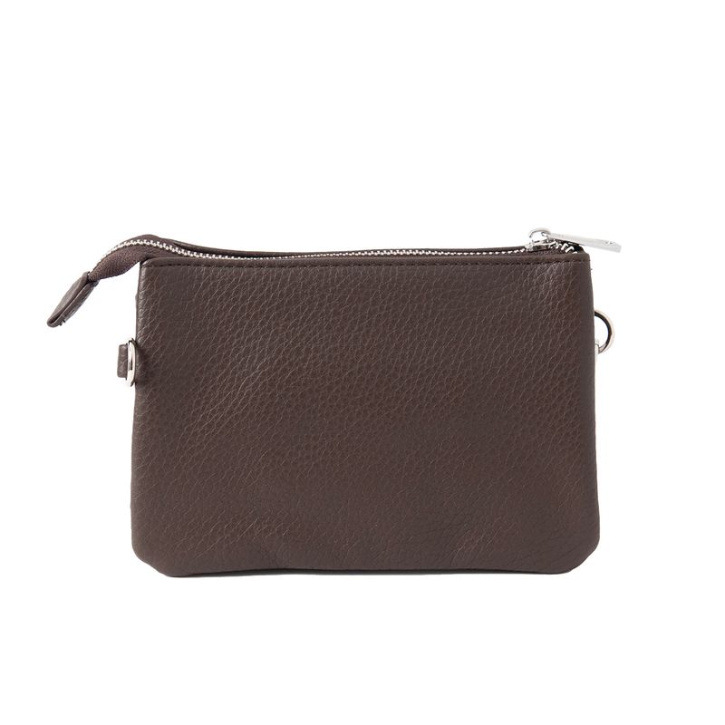 Anna clutch - brun