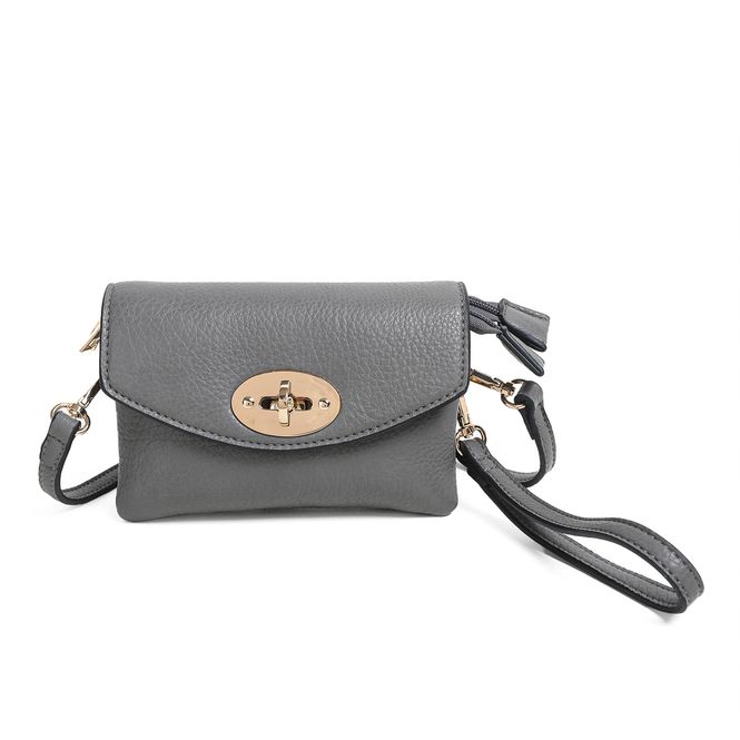 Hovedbilde DANIELLA mini clutch - grå