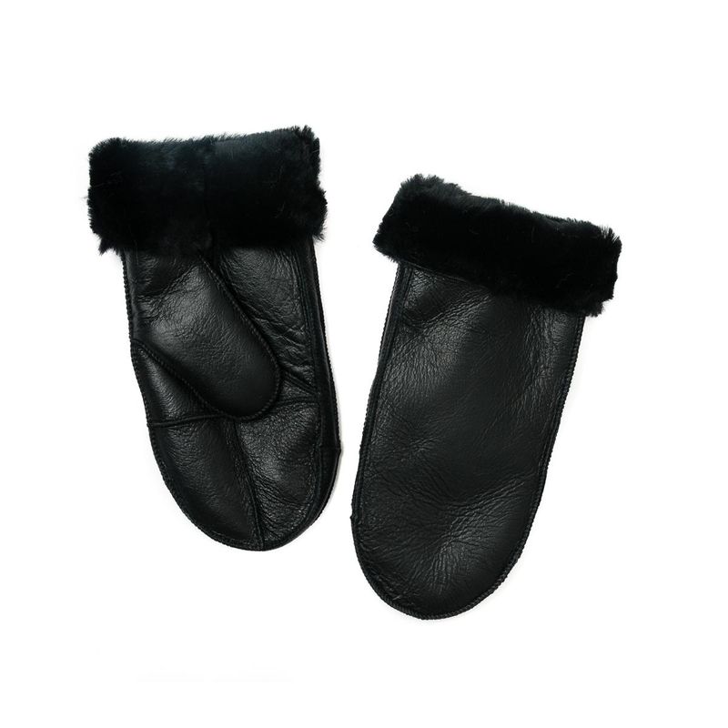 Saueskinn vott - svart