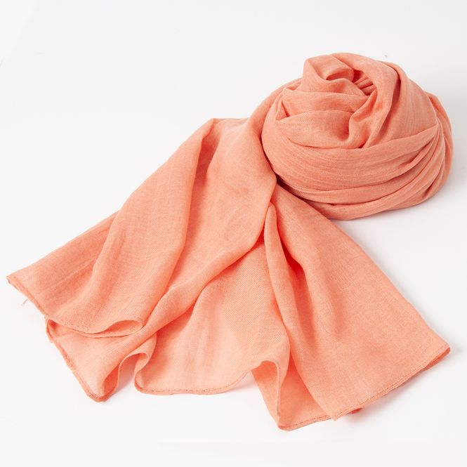 Huvudbild Scarf i modal - korall