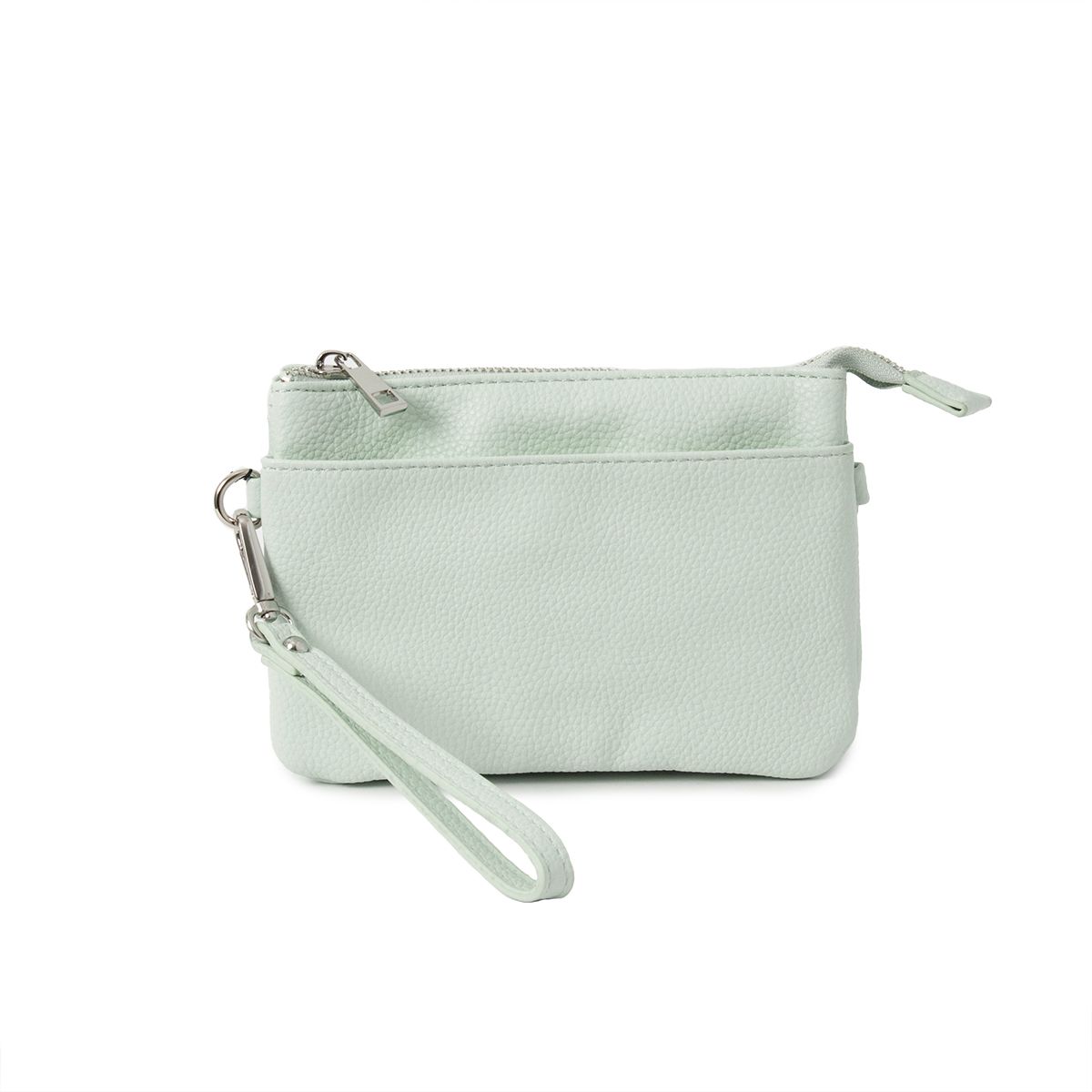 Anna clutch - ljus grön