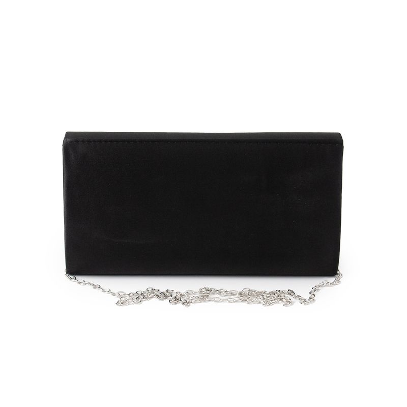 Festväska med rosett - svart