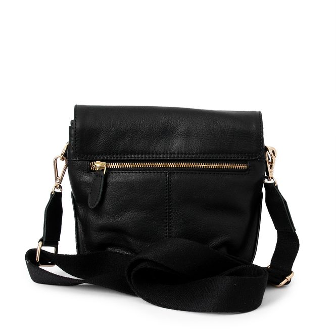 Huvudbild LEXI clutch i läder - svart