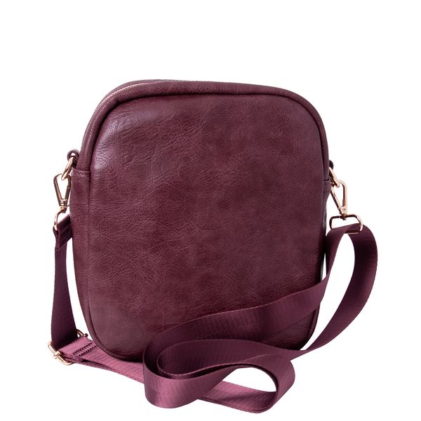 Huvudbild DINA stor cityväska - vinröd