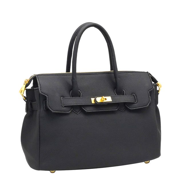 Hovedbilde Havanna liten shopper gull - svart veske i ...