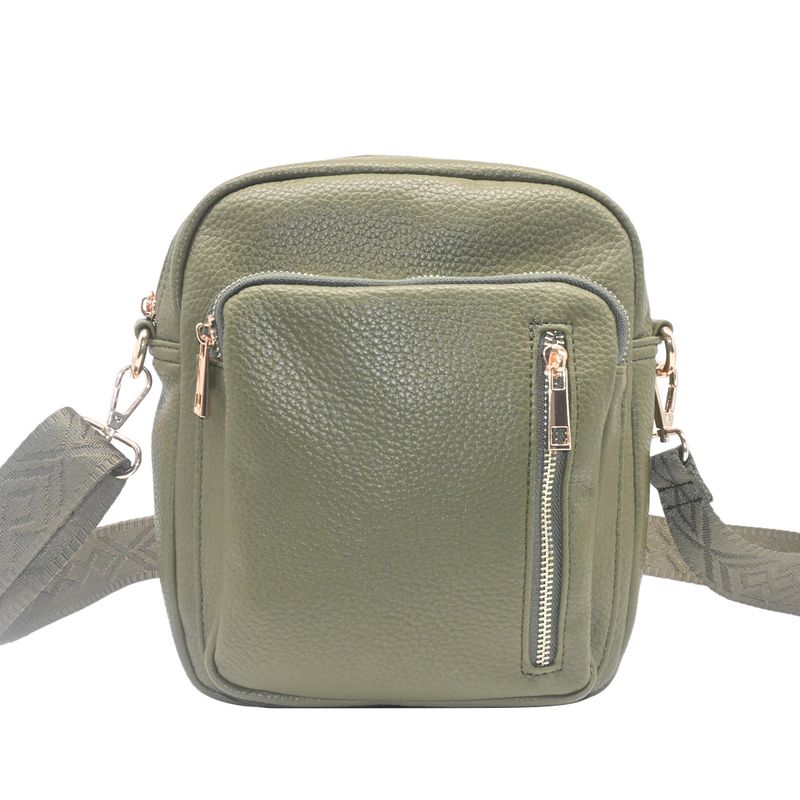 DINA stor cityväska - olivgrön